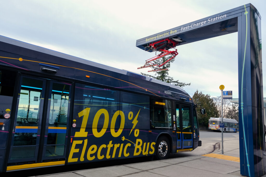 Modern Transit Bus